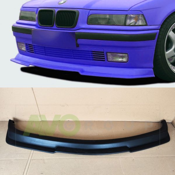 GTR Front Bumper Spoiler Lip for BMW 3 E36 1990-2000 SE