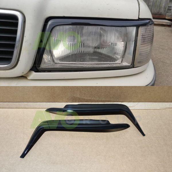 Headlight Eyelids for AUDI 80 B4 1991-1996 ABS Gloss v2