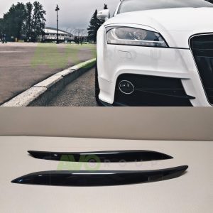 Headlight Eyelids for AUDI TT 8J 2006-2014 ABS Gloss