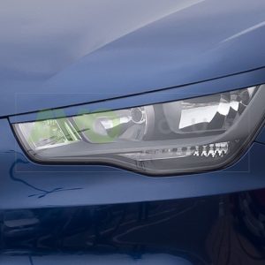 Headlight Eyelids for Audi A1 2010-2014 ABS Gloss