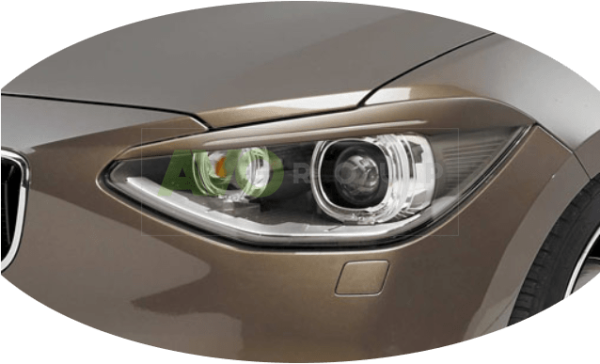 Накладки на фары / Реснички для BMW 1 F20 / F21 2011-2015 LED ABS Gloss