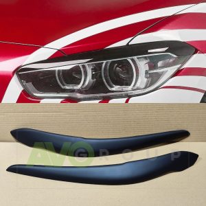 Headlight Eyelids for BMW 1 LCI F20 / F21 2016-2019 ABS Matt