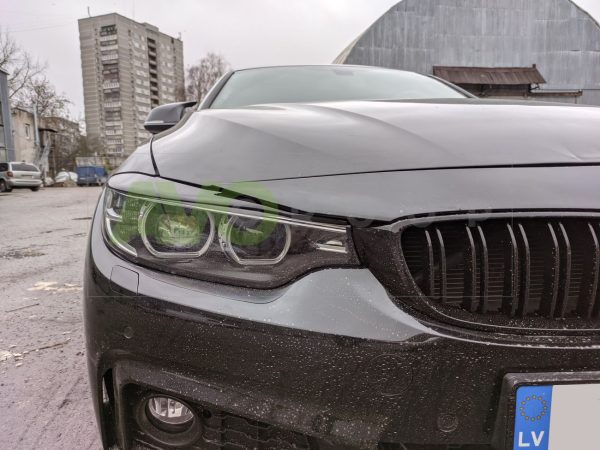 Headlight Eyelids for BMW 4 F32 / F33 / F36 2013-2021 ABS Gloss - Image 4