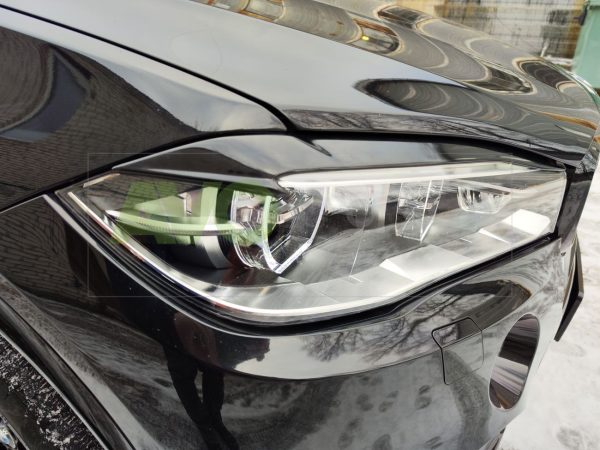 Headlight Eyelids for BMW X5 F15 F85 2013-2018 ABS Gloss - Image 2