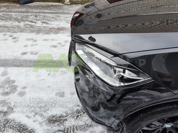 Headlight Eyelids for BMW X5 F15 F85 2013-2018 ABS Gloss - Image 6