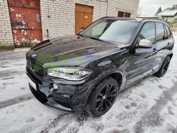 Накладки на фары / Реснички для BMW X5 F15 / X6 F16 ABS Matt – Изображение 4