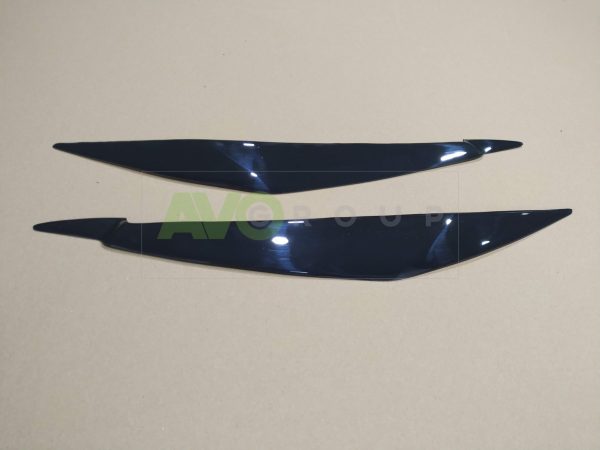 Headlight Eyelids for BMW X6 E71 / E72 2008-2014 ABS Gloss - Image 10