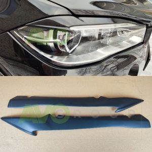 Headlight Eyelids for BMW X6 F16 F86 2014-2019 ABS Matt
