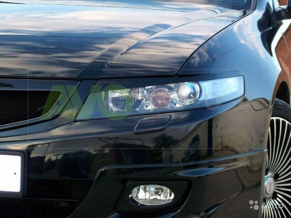 Headlight Eyelids for Honda Accord 7 2002-2008 ABS Matt - Image 3