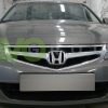Priekšējo lukturu uzlikas uzacis priekš Honda Accord 7 2002-2008 ABS Gloss - Image 3