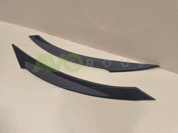 Накладки на фары / Реснички для Kia Sportage 3 2010-2016 ABS Gloss – Изображение 4