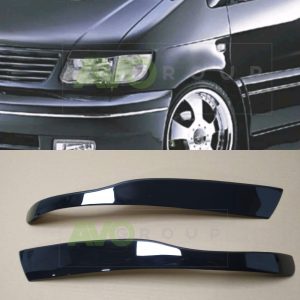 Priekšējo lukturu uzlikas uzacis priekš MB Vito / Viano 1 W638 1996-2003 ABS Gloss