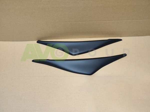 Headlight Eyelids for Mazda 3 2013-2016 with Adaptive Headlights ABS Matt - Image 11