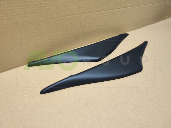 Headlight Eyelids for Mazda 3 2013-2016 with Adaptive Headlights ABS Matt - Image 9