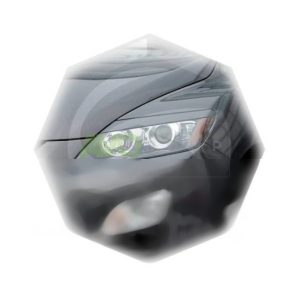 Priekšējo lukturu uzlikas uzacis priekš Mazda CX 9 2013-2016 ABS Matt