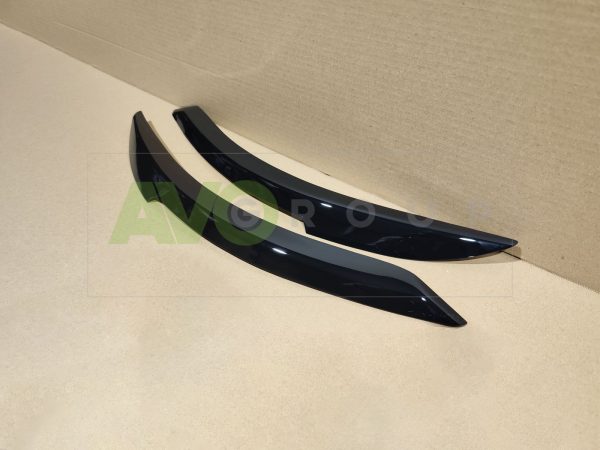 Headlight Eyelids for Nissan Qashqai Mk2 13-17 ABS Gloss - Image 11