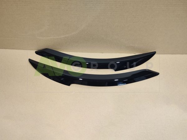 Headlight Eyelids for Nissan Qashqai Mk2 13-17 ABS Gloss - Image 12