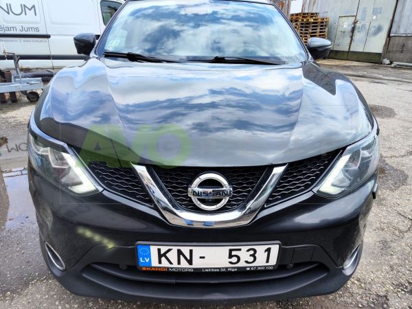 Headlight Eyelids for Nissan Qashqai Mk2 13-17 ABS Gloss - Image 8
