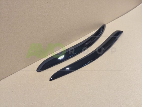 Накладки на фары / Реснички для Opel / Vauxhall Omega B 1999-2003 ABS Gloss – Изображение 3