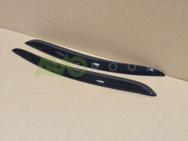 Накладки на фары / Реснички для Opel / Vauxhall Omega B 1999-2003 ABS Gloss – Изображение 4