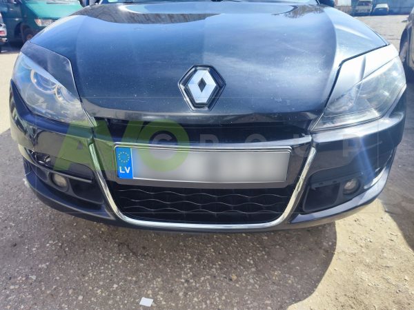 Накладки на фары / Реснички для Renault Laguna 3 2007-2015 ABS Matt – Изображение 3