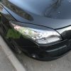 Накладки на фары / Реснички для Renault Megane 3 08-13 ABS Gloss v3 – Изображение 2
