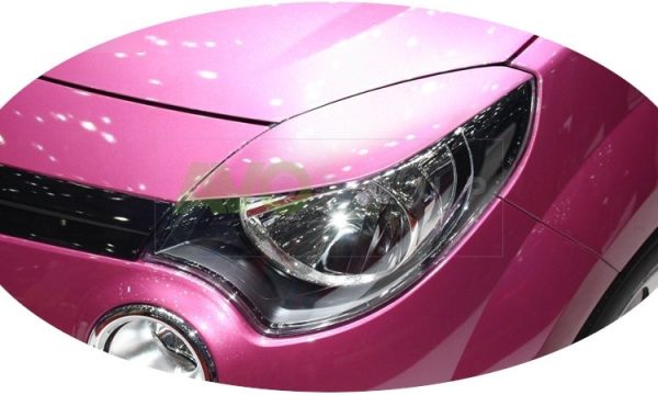 Headlight Eyelids for Renault Twingo 2 2011-2014 ABS Matt - Image 2