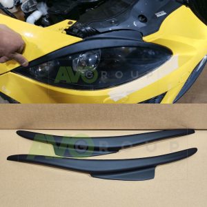 Headlight Eyelids for Seat Leon / Toledo / Altea 2005-2012 ABS Matt