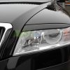 Накладки на фары / Реснички для Skoda Octavia 2 2005-2009 ABS Gloss – Изображение 2