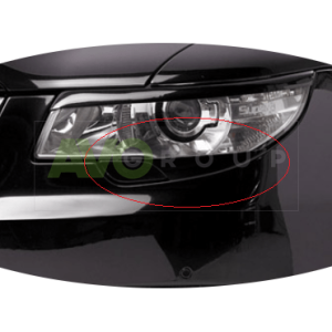 Priekšējo lukturu apakšējie uzlikas uzacis priekš Skoda Superb 2 08-13 ABS Gloss