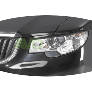 Priekšējo lukturu uzlikas uzacis priekš Skoda Superb 2 2008-2013 ABS Gloss