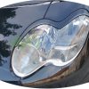 Накладки на фары / Реснички для Smart Fortwo 2001-2007 C450 ABS Gloss