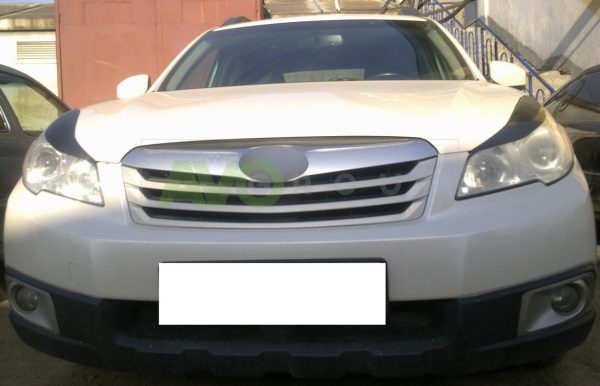 Priekšējo lukturu uzlikas uzacis priekš Subaru Legacy 2009-2014 ABS Matt - Image 4
