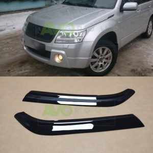 Headlight Eyelids for Suzuki Grand Vitara (Escudo) 2005-2014 ABS Gloss