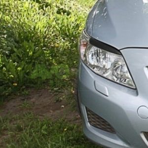 Headlight Eyelids for Toyota Corolla SD 2006-2010 ABS Matt