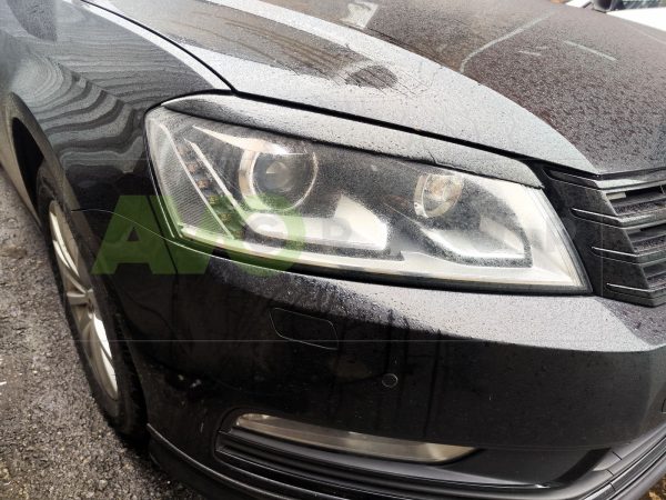 Накладки на фары / Реснички для VW Passat 7 2010-2015 ABS Gloss – Изображение 5