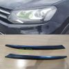 Headlight Eyelids for VW Touareg 2 2010-2018 ABS Matt