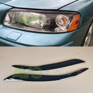 Headlight Eyelids for Volvo S60 2000-2009 ABS Gloss