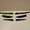 Priekšējas un aizmugurējas lukturu uzlikas priekš VW Touareg 1 2002-2006 ABS Gloss - Image 5