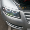 Priekšējas un aizmugurējas lukturu uzlikas priekš VW Touareg 1 2002-2006 ABS Gloss - Image 3