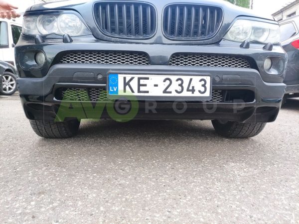 Headlight eyelids for BMW X5 E53 2003-2006 ABS Gloss - Image 9