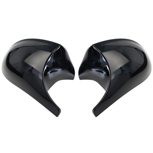 M3 Style piano black mirror covers set for BMW 3 E92 / E93 Prefacelift 2006-2010 - Image 5