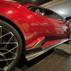 Matte carbon Side skirts spoilers for Huracan STO v1