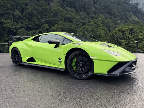 Matte carbon Side skirts Aero blades for Huracan STO v3 - Image 2