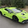 Matte carbon Side skirts Aero blades for Huracan STO v3 - Image 3