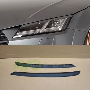 Headlight Eyelids for Audi TT FV/8S 2014-2022 ABS Matt
