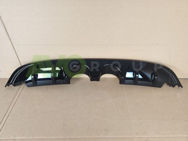 R20 Style Rear bumper diffuser for VW Golf 6 SE 2009-2013 Piano Black - Image 2