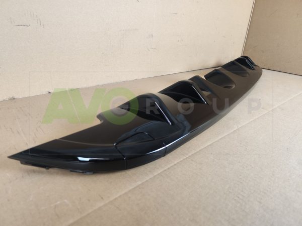 R20 Style Rear bumper diffuser for VW Golf 6 SE 2009-2013 Piano Black - Image 6