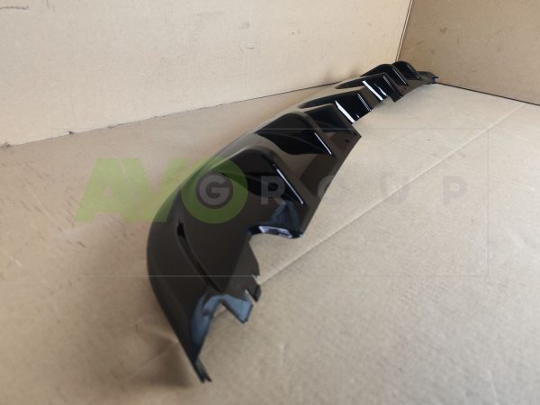 R20 Style Rear bumper diffuser for VW Golf 6 SE 2009-2013 Piano Black - Image 7