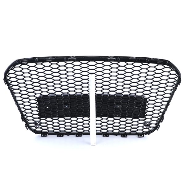 RS6 Style Front Honeycomb Grill for Audi A6 S6 C7 2011-2015 Black Gloss - Image 6